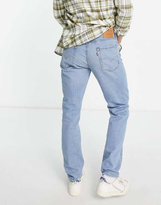 Levi s 511 slim fit jeans in light blue wash