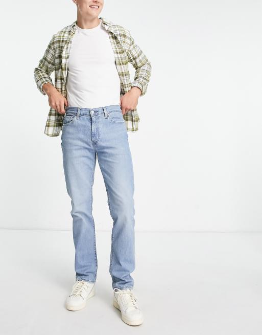 Levi s 511 slim fit jeans in light blue wash