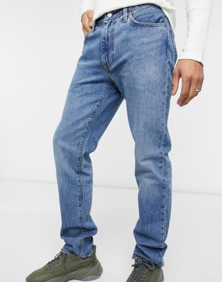 Levi's 511 slim fit jeans in melon drop mid wash-Blue