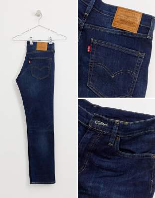 levi's 511 slim fit dark blue