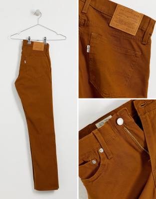 levi's 511 cords brown