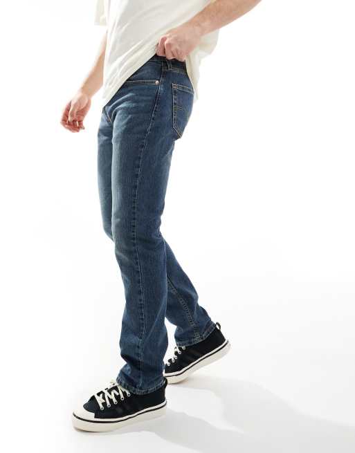 Levi s 511 slim fit performance cool denim jeans in mid blue ASOS