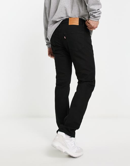 Levi's black slim store fit jeans