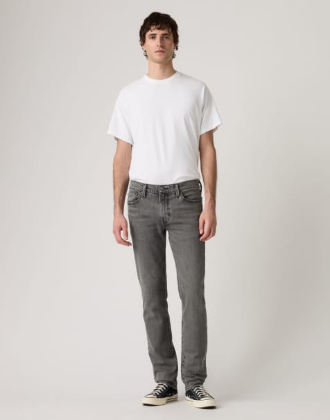 Levi's 511 slim jeans in dark grey - view 1