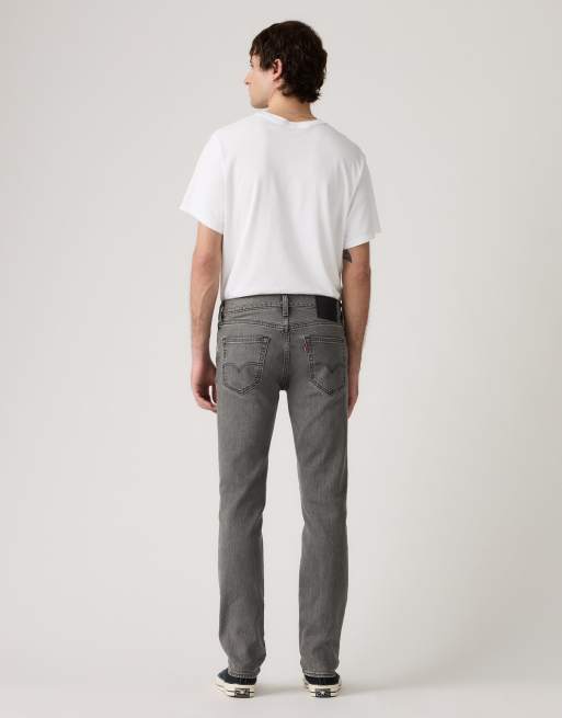 Levi's 511 slim jeans in dark grey, 2 of 4
