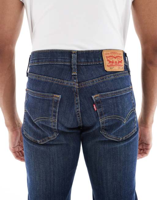 Levi's 511 slim jeans in dark wash , 5 of 5
