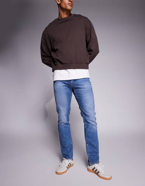 Levi's 511 slim jeans in mid blue  - view 1