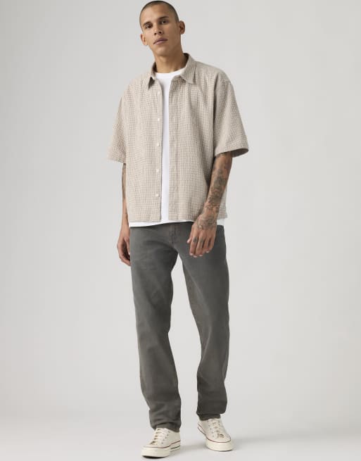 Levi's 511™ slim sta-dark jeans in grey, 3 of 4