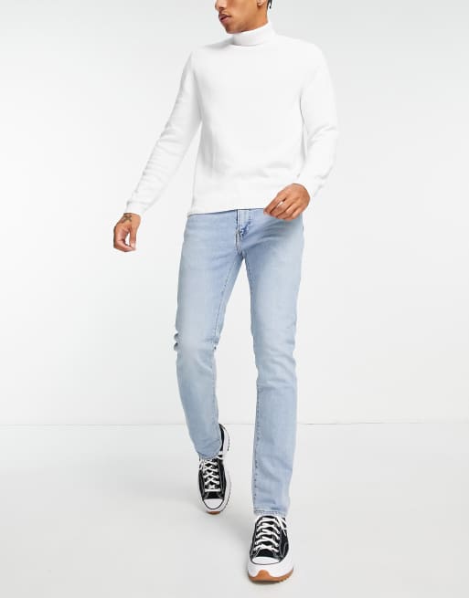 Levi's 511 slim tapered fit jeans in blue wash | ASOS