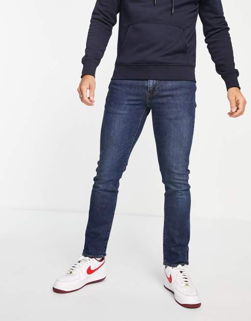 Levi's - 511 - Tapered jeans i blå vask i slim fit