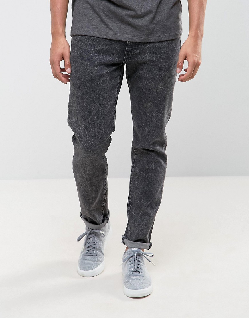 Levi's – 512 – Avsmalnande slim jeans med Bleeker-tvätt-Svart