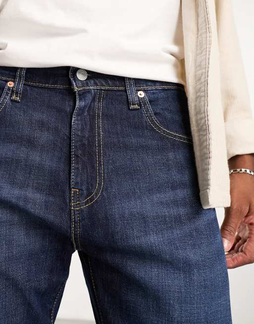 Levi's – 512 – Ciemnoniebieskie dopasowane jeansy ze zwężanymi nogawkami, 2 z 4