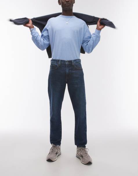 Levi's – 512 – Ciemnoniebieskie, dopasowane jeansy ze zwężanymi nogawkami - view 1