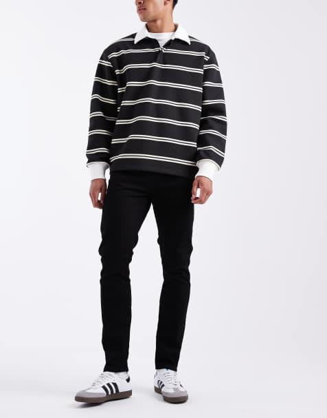 Levi's 512 slim tapered jeans in black 