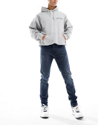 Levi's 512 Slim taper fit jeans in dark navy wash - ASOS Price Checker