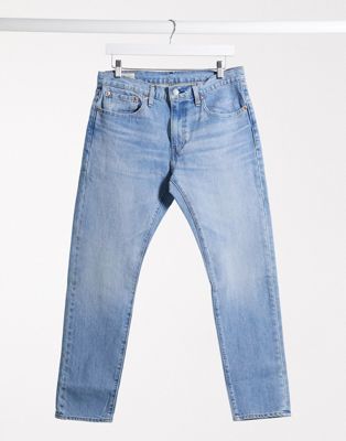 Levi's 512 slim tapered fit jeans in light vintage wash - ASOS Price Checker