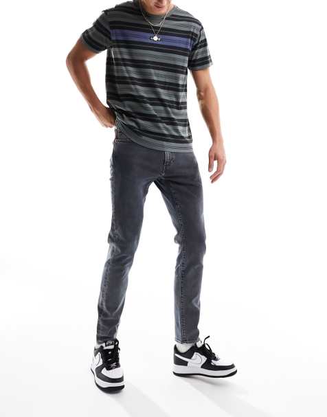 Levi's - 512 - Jean slim fuselé - Bleu délavé foncé - view 1