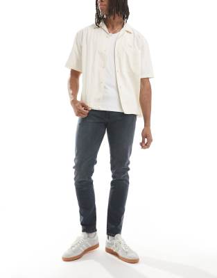 Levi's - 512 - Jean slim fuselé - Noir délavé - view 1