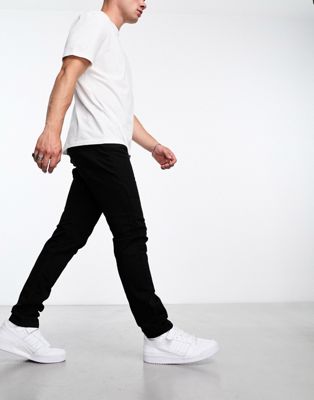 Levi's 512 slim taper jeans in black - ASOS Price Checker