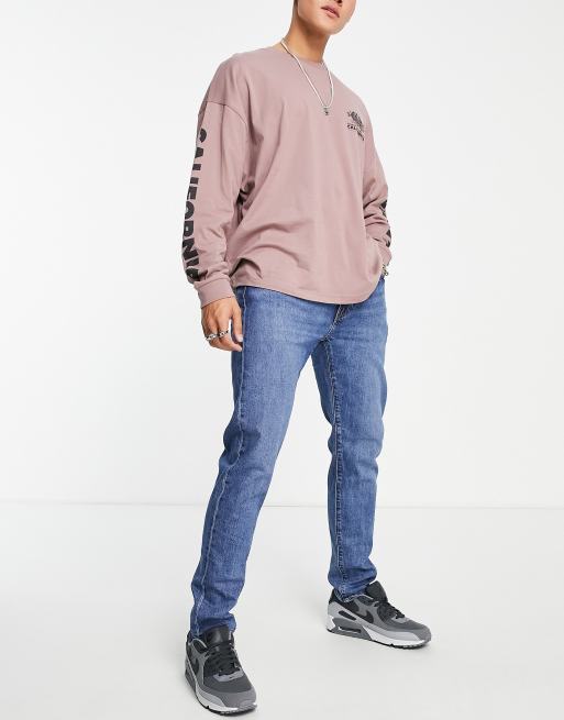 Levi's - 512 - Jeans slim affusolati lavaggio blu medio