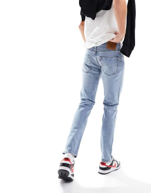 Levi's 512 – Ljusblå, avsmalnande jeans med smal passform och tvättad finish, 2 av 5