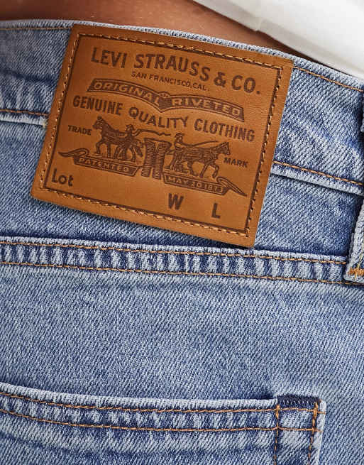 Levi's 512 – Ljusblå, avsmalnande jeans med smal passform och tvättad finish, 5 av 5