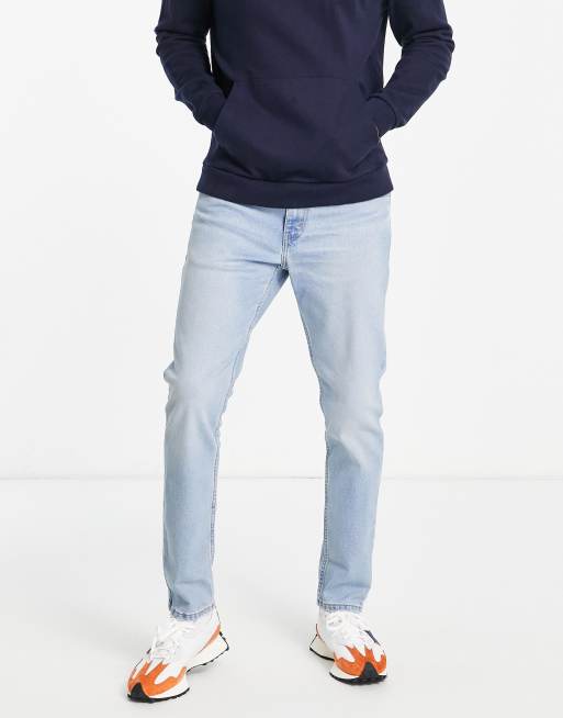 Levi's – 512 – Ljusblå, smala, avsmalnande jeans