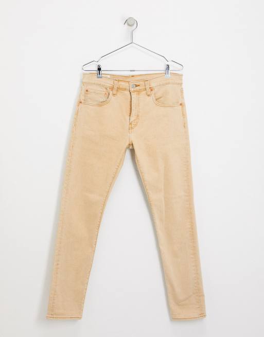Levi's 512 – Ljusbruna slim jeans med avsmalnande passform, 3 av 4
