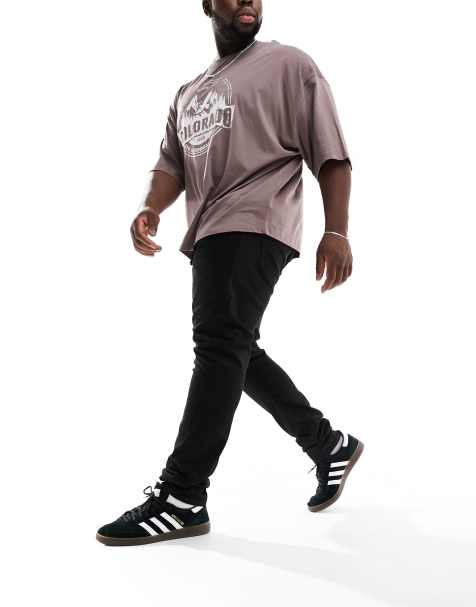 Levi's – 512 – Schmal geschnittene und zulaufende Jeans in Schwarz - view 1