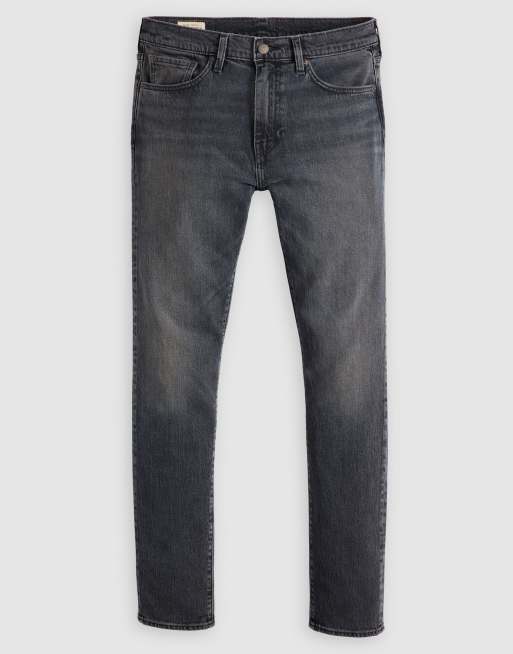Levi's – 512 – Schmal zulaufende Jeans in verwaschenem Schwarz mit schmalem Schnitt