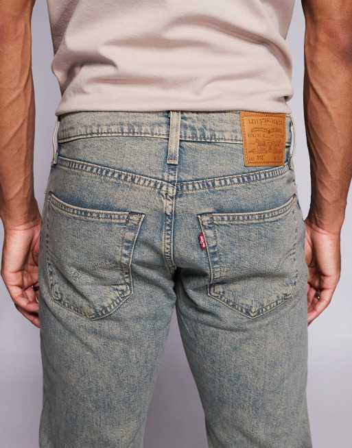 Levi's – 512 – Schmal zulaufende Slim-Fit-Jeans in überfärbtem Sand , 4 von 5