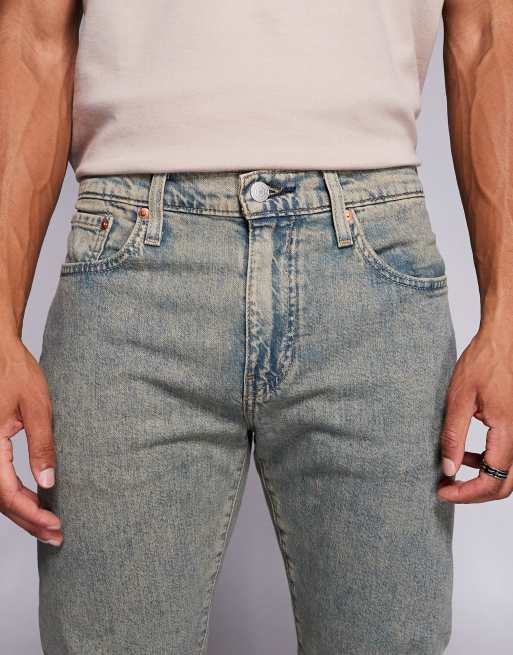 Levi's – 512 – Schmal zulaufende Slim-Fit-Jeans in überfärbtem Sand , 5 von 5