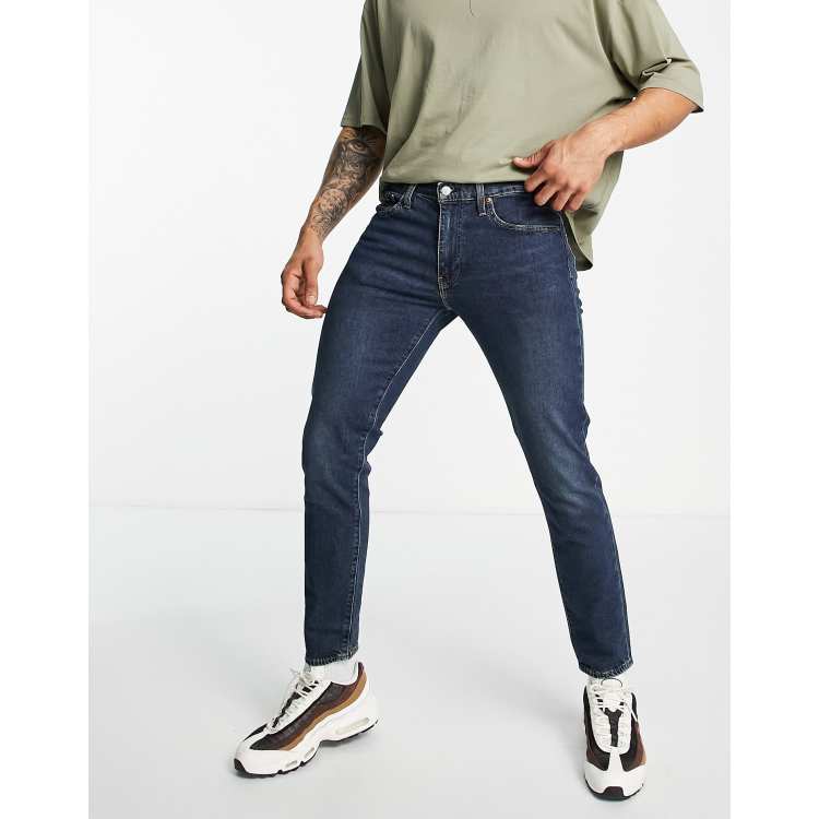 Levi s 512 slim taper fit jeans in dark blue ASOS