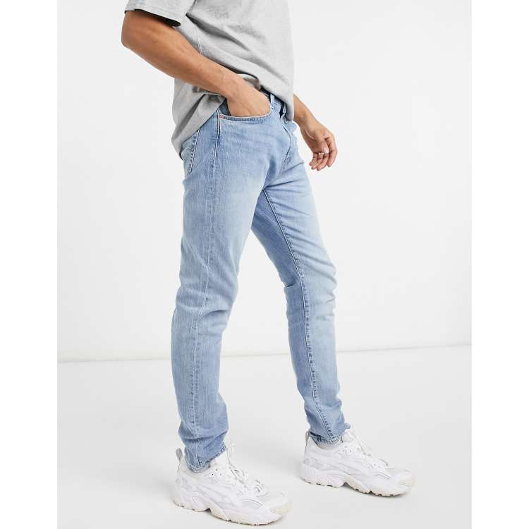 Levi's 512 slim taper fit jeans in here we go light wash