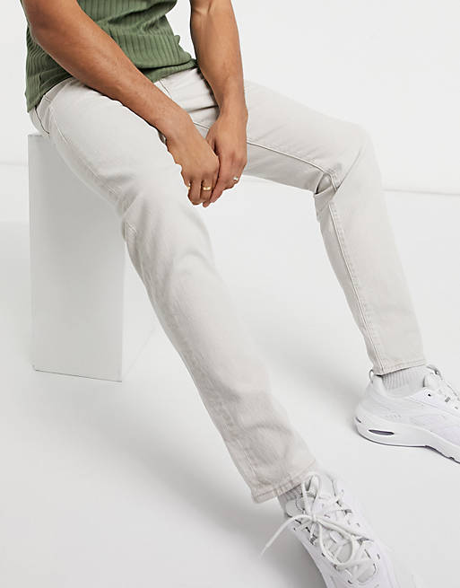Levi's 512 slim taper fit jeans in pumice stone | ASOS