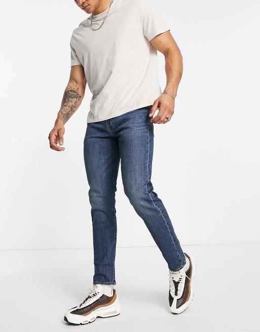 Levi's 512 slim taper fit jeans in whoop mid wash