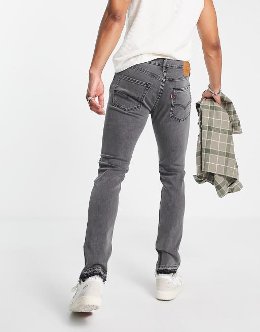 Levi's 512 slim taper in grey wash | ASOS