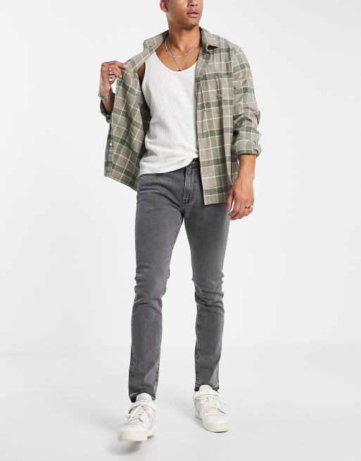 Levi's 512 slim taper in grey wash | ASOS