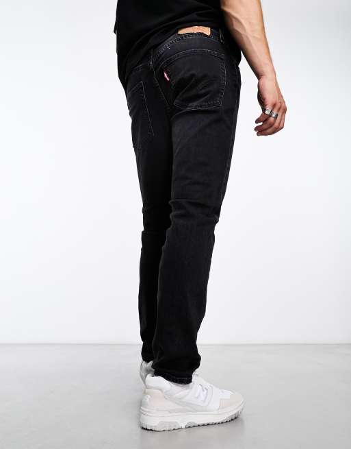 Levi's 501 best sale slim taper black