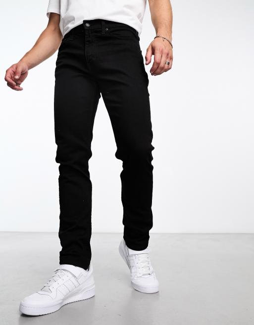 Levi's 512 slim taper jeans in black