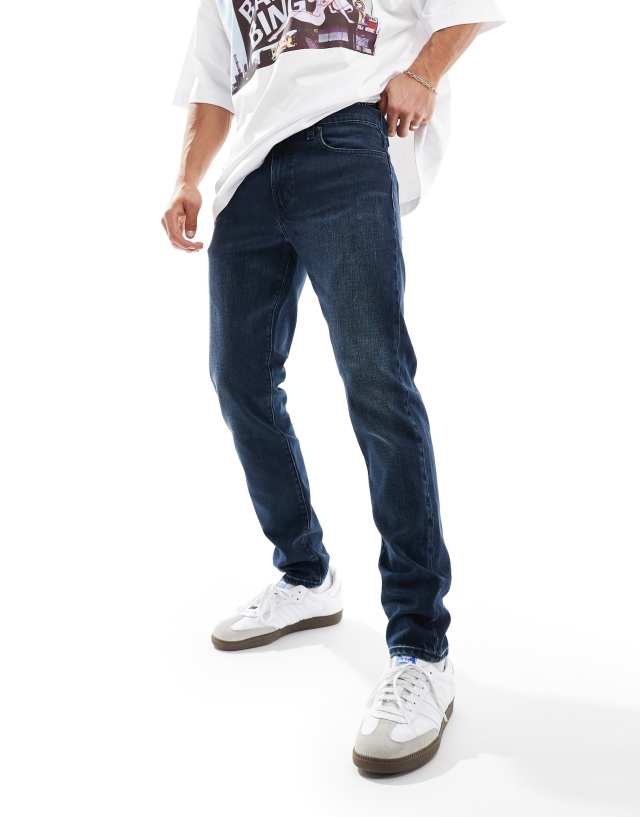 Levi's - 512 slim taper jeans in dark blue