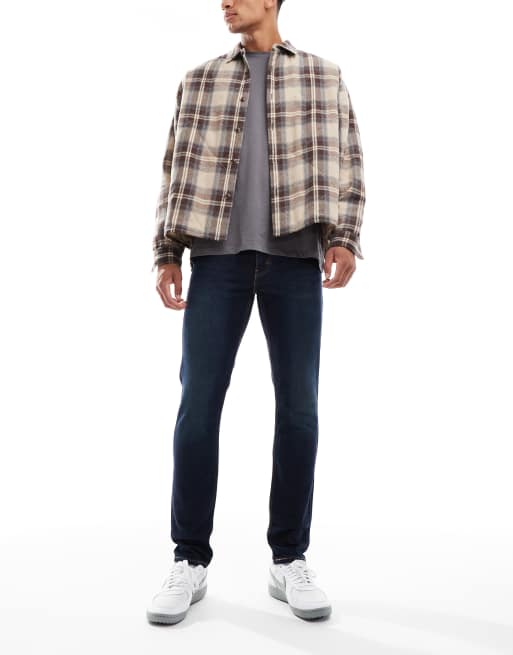 Levi's 512 slim taper jeans in dark wash