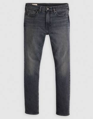 Levi's 512 slim taper jeans in washed black