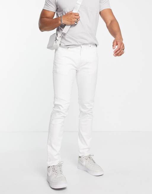 Male white sale levi jeans