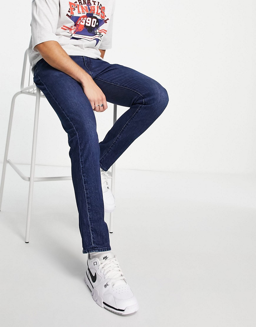 Levi's 512 slim tapered fit jeans in dark navy wash