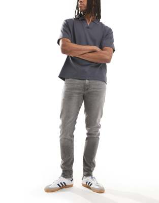 Levi's 512 slim tapered fit jeans in gray - view 1