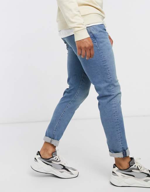 Levi's 512 slim tapered fit jeans in pelican rust blue | ASOS