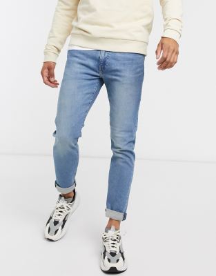 levi's 512 slim tapered jeans blue