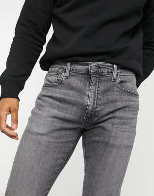 levis 512 dark grey