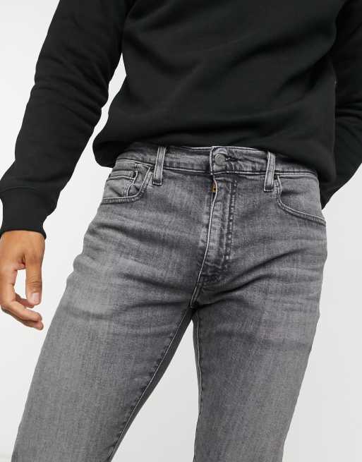 Levi's 512 slim tapered fit jeans in richmond power advanced grey wash